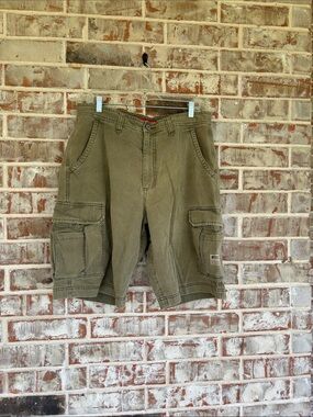 Unionbay Men's Light‎ Olive Cargo Shorts